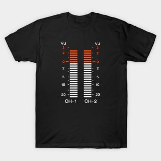 vu meter T-Shirt